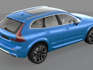 volvo xc60 t6 2018 3D Model