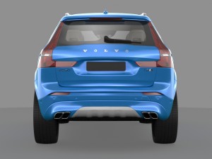 volvo xc60 t6 2018 3D मॉडल