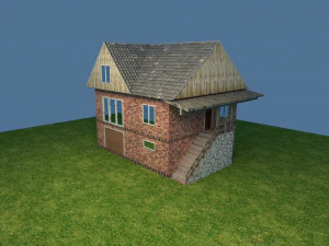 modello di casa Modello 3D