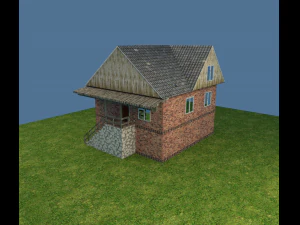 model domu Model 3D