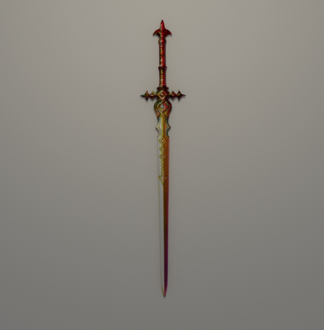sword 3Dモデル .c4d .max .obj .3ds .fbx .stl .blend 