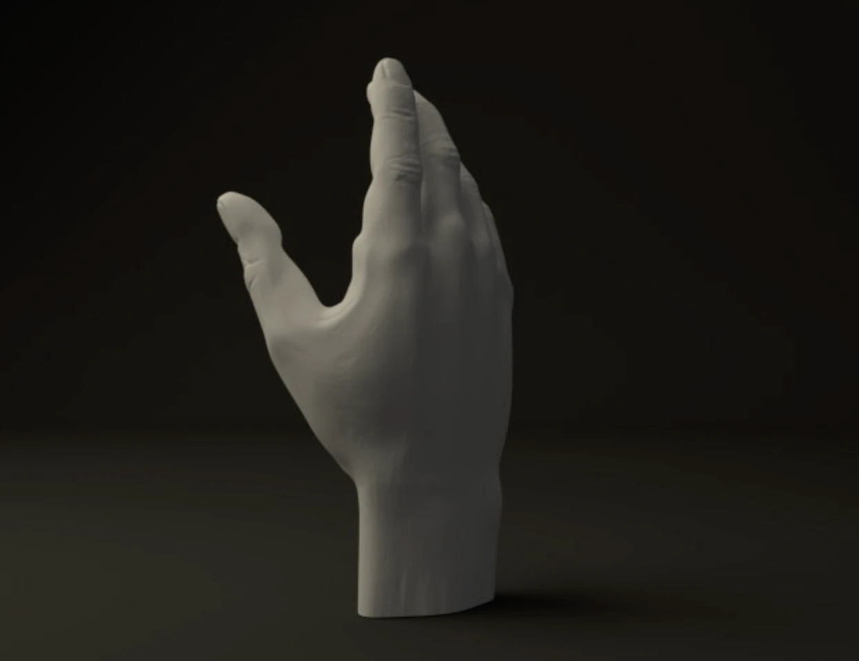 hand 3D Model .c4d .max .obj .3ds .fbx .stl .blend 