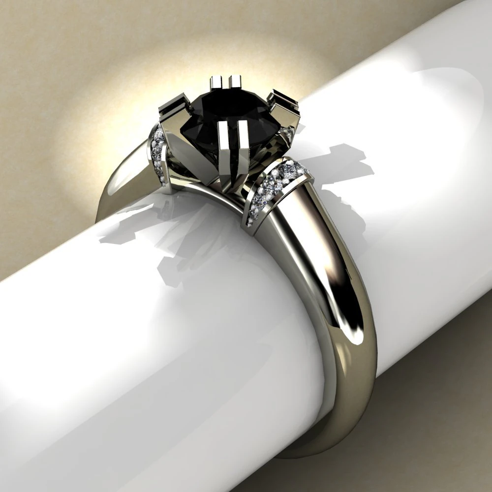 black pearl 3D Print Model .c4d .max .obj .3ds .fbx .stl .blend 
