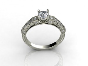 princess ring 3D 打印模型