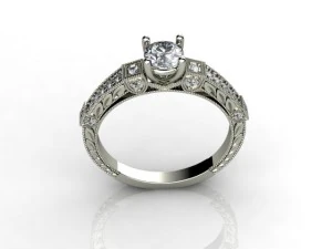 princess ring 3D Print Model