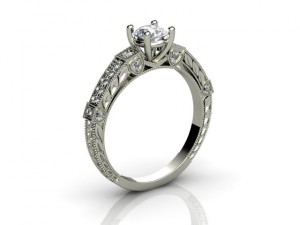 princess ring 3D 打印模型