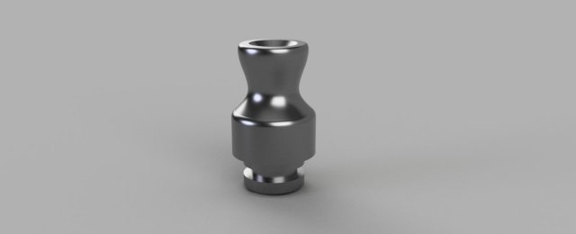 drip tip Model do druku 3D .c4d .max .obj .3ds .fbx .stl .blend 