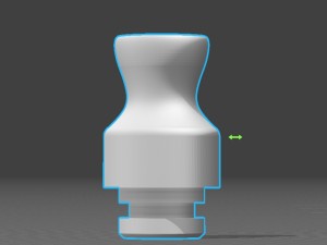 drip tip Model do druku 3D