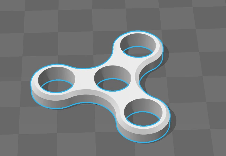 spinner mini 3D Print Model .c4d .max .obj .3ds .fbx .stl .blend 