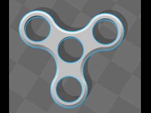 spinner mini 3D Print Model