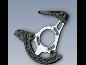 Kettend&auml;mpfer 3D-Druckmodell 3D Druckmodell