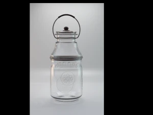 glass jar with accessories 3D Model
