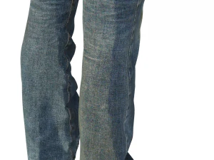 faded boot cut jeans 3D Model