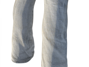 low rise jeans for women Modèle 3D