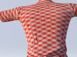 realistic t-shirt for men 3D 模型