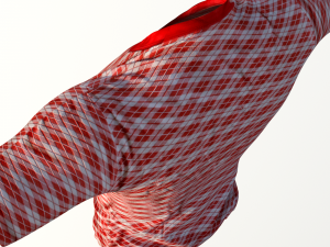 realistic t-shirt for men 3D 模型
