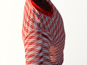 realistic t-shirt for men 3D 模型