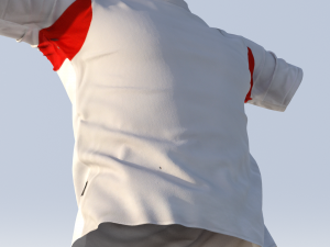 realistic t-shirt for men Modello 3D
