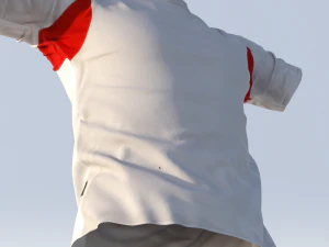 realistic t-shirt for men 3D Model