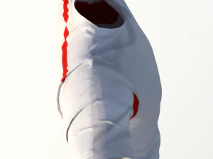 realistic t-shirt for men 3D Model