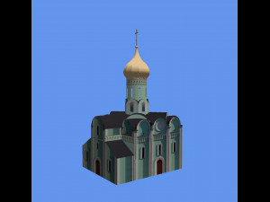 temple 3D Model