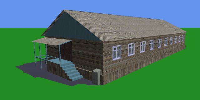 warehouse 3D मॉडल .c4d .max .obj .3ds .fbx .stl .blend 