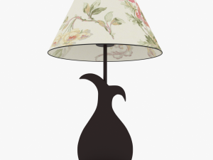 table lamp rose Modèle 3D