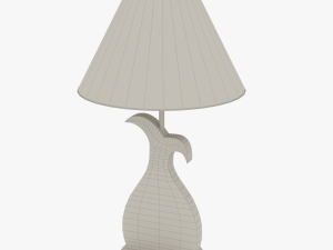 table lamp rose Modèle 3D