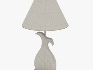 table lamp rose Modèle 3D