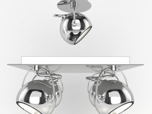 lamp ideal lux lunare 3D Model