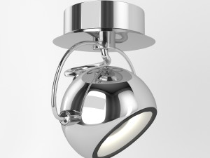 lamp ideal lux lunare Model 3D
