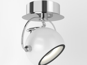 lamp ideal lux lunare Model 3D