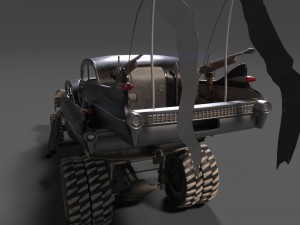 mad max fury road - gigahorse car Modelo 3D