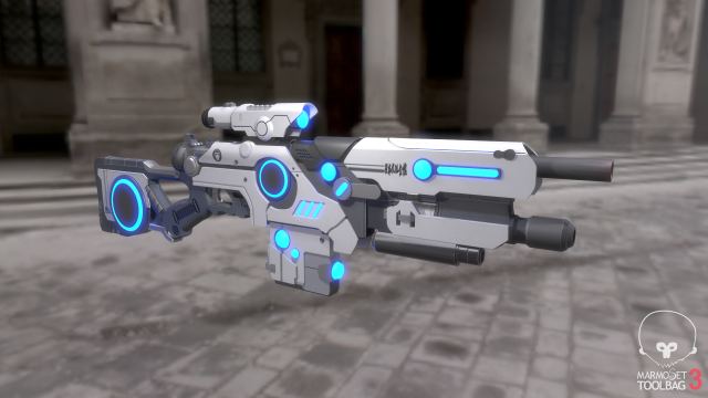 sci-fi Model 3D .c4d .max .obj .3ds .fbx .stl .blend 