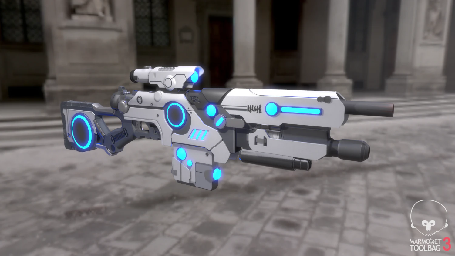 sci-fi 3D Model .c4d .max .obj .3ds .fbx .stl .blend 