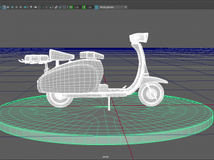 scooter Model 3D