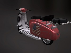 scooter Modelo 3D