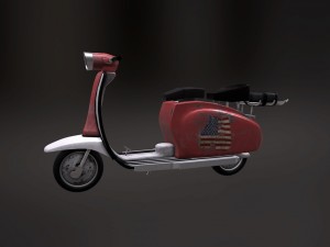 scooter Model 3D
