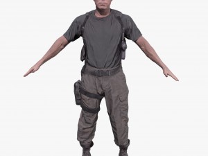 soldier 3D Модель