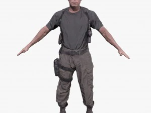 soldier 3D Model