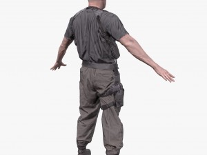 soldier 3D Model