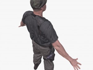 soldier 3D Model