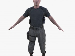 soldier 3D Model