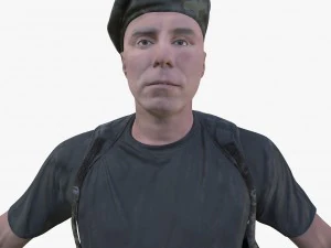 soldier 3D Model