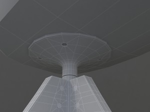white armchair Modelo 3D