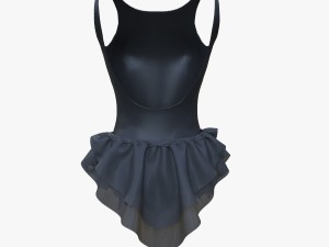 black dress Model 3D