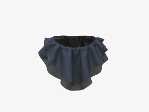 black dress Model 3D