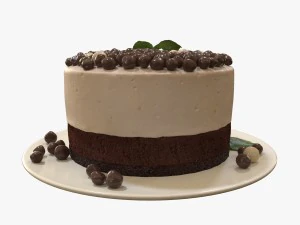 mousse cake 3D Model