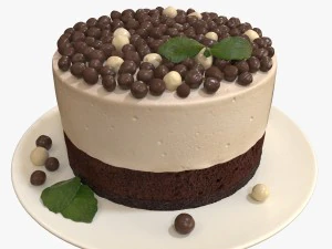 mousse cake 3D Model