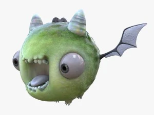 monstro de brinquedo Modelo 3D